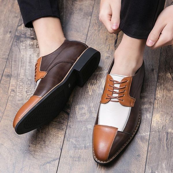 formal business men shoes leather pointed toe footwear dress fashion groom wedding office oxford big size 48, Black
formal business men shoes leather pointed toe footwear dress fashion groom wedding office oxford big size 48, Black