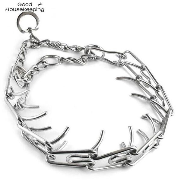 dog collars & leashes steel iron chain pet collar adjustable metal pinch training prong choke for medium large dogs
dog collars & leashes steel iron chain pet collar adjustable metal pinch training prong choke for medium large dogs
