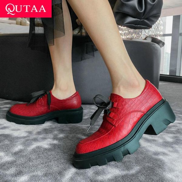 spring autumn genuine leather platform women shoes round toe lace up ladies pumps casual square high heels size 34-39 dress, Black
spring autumn genuine leather platform women shoes round toe lace up ladies pumps casual square high heels size 34-39 dress, Black