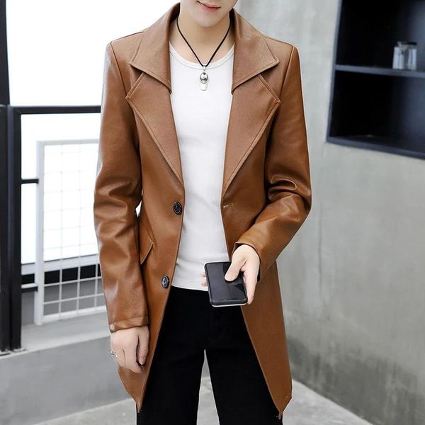 men's jackets 2021 spring and autumn mid-length trench jacket korean version of the trend casual handsome clothing tide, Black;brown
men's jackets 2021 spring and autumn mid-length trench jacket korean version of the trend casual handsome clothing tide, Black;brown