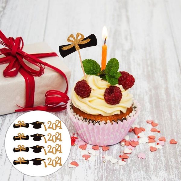 48pcs 2021 graduation trencher cap creative cake ers picks decors charm bracelets, Golden;silver
48pcs 2021 graduation trencher cap creative cake ers picks decors charm bracelets, Golden;silver
