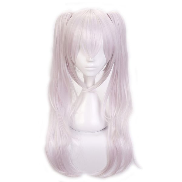 game azur lane laffey wigs cosplay costume women long heat resistant synthetic hair wigs with chip ponytails + wig cap, Black
game azur lane laffey wigs cosplay costume women long heat resistant synthetic hair wigs with chip ponytails + wig cap, Black
