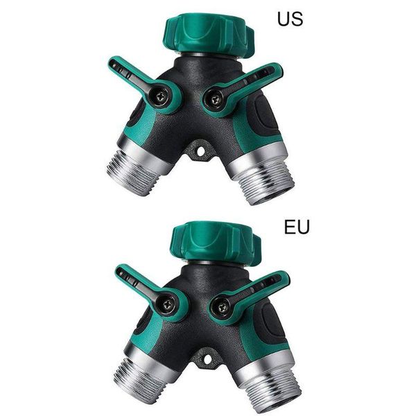 way heavy duty garden tap hose splitter y shape 3/4" connector distributor adapter us/eu standard drop watering equipments
way heavy duty garden tap hose splitter y shape 3/4" connector distributor adapter us/eu standard drop watering equipments