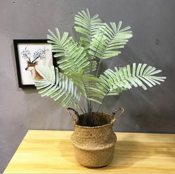 decorative flowers & wreaths 80cm8 fork large artificial palm tree plastic tropical plant indoor potted green leaves home garden party decor
decorative flowers & wreaths 80cm8 fork large artificial palm tree plastic tropical plant indoor potted green leaves home garden party decor