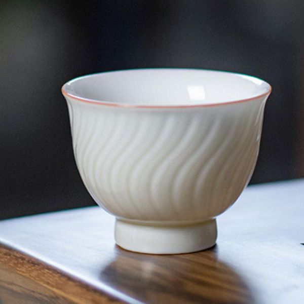 cups & saucers thin gray glaze tea cup single master ceramic hand-made trumpet bowl
cups & saucers thin gray glaze tea cup single master ceramic hand-made trumpet bowl