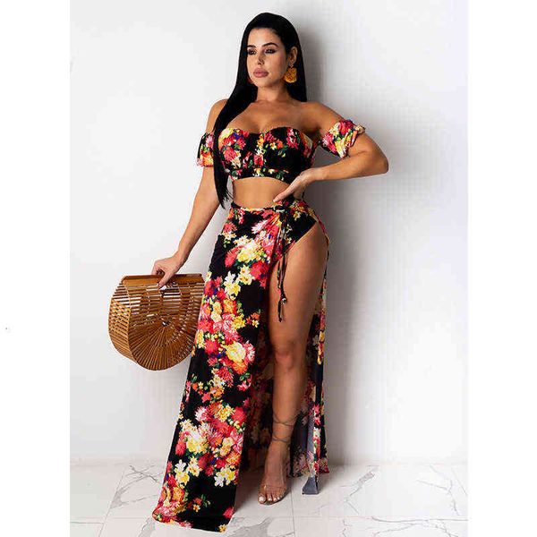 casual dresses 2022 summer women's two piece with split and wrapped cht printing, Black;gray
casual dresses 2022 summer women's two piece with split and wrapped cht printing, Black;gray