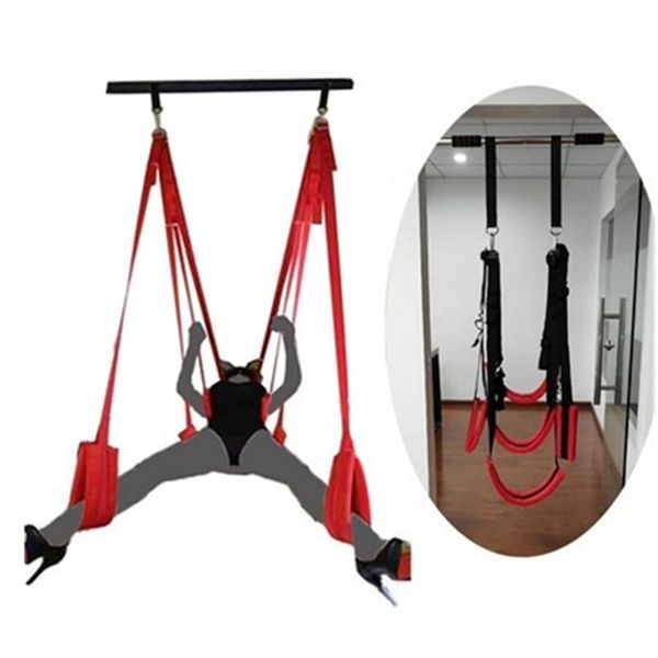 swing luxurious soft material furniturefetish bandage door erotictoys for couple upgraded version restraints toys, Red;black
swing luxurious soft material furniturefetish bandage door erotictoys for couple upgraded version restraints toys, Red;black