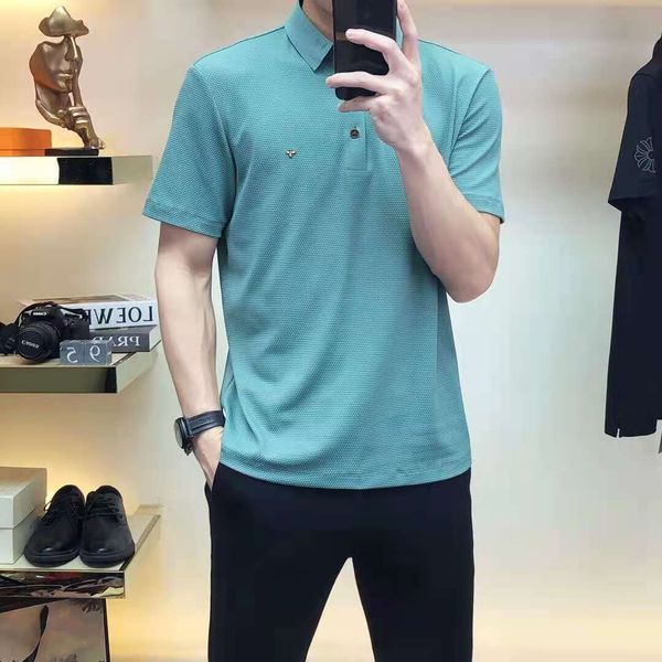 high-quality men's t-shirt and polo shirt little bee embroidered pattern short sleeve mercerized cotton two colors m-3xl, White;black
high-quality men's t-shirt and polo shirt little bee embroidered pattern short sleeve mercerized cotton two colors m-3xl, White;black