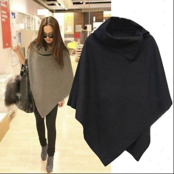 4 colors women sweaters coat poncho autumn winter casual overcoat zipper loose pullover cloak sweater cape outwear, White;black
4 colors women sweaters coat poncho autumn winter casual overcoat zipper loose pullover cloak sweater cape outwear, White;black