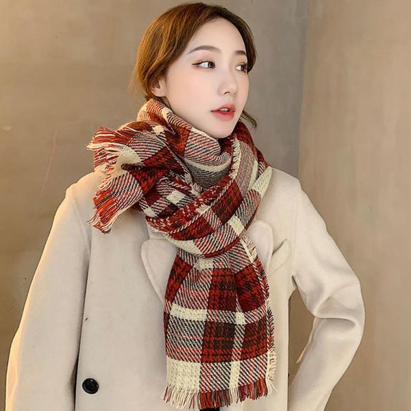 scarves korean style plaid scarf women autumn and winter all-match long comfort warm lovers bib tourism go out wraps female, Blue;gray
scarves korean style plaid scarf women autumn and winter all-match long comfort warm lovers bib tourism go out wraps female, Blue;gray