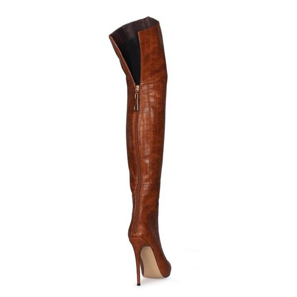 2021 high heels fashion thigh boots women fetish pointed toes stiletto heel stone pattern full zipper runway over-the-knee long boots yellow, Black
2021 high heels fashion thigh boots women fetish pointed toes stiletto heel stone pattern full zipper runway over-the-knee long boots yellow, Black