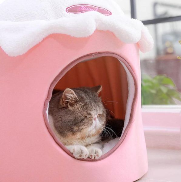 cat beds & furniture warm pet nest cute house puppy sofa dog basket waterproof non slip bed semi closed soft and comfortable
cat beds & furniture warm pet nest cute house puppy sofa dog basket waterproof non slip bed semi closed soft and comfortable