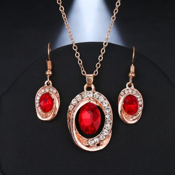 earrings & necklace daxi hollow rose gold color crystal pendant jewelry sets engagement wedding fashion round set drop, Silver
earrings & necklace daxi hollow rose gold color crystal pendant jewelry sets engagement wedding fashion round set drop, Silver