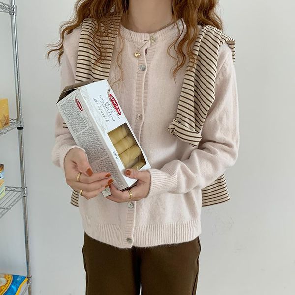 women's knits & tees autumn 2021 winter style harajuku korean fashion personality friends vintage clothes lazy knitted cardigan women, White
women's knits & tees autumn 2021 winter style harajuku korean fashion personality friends vintage clothes lazy knitted cardigan women, White