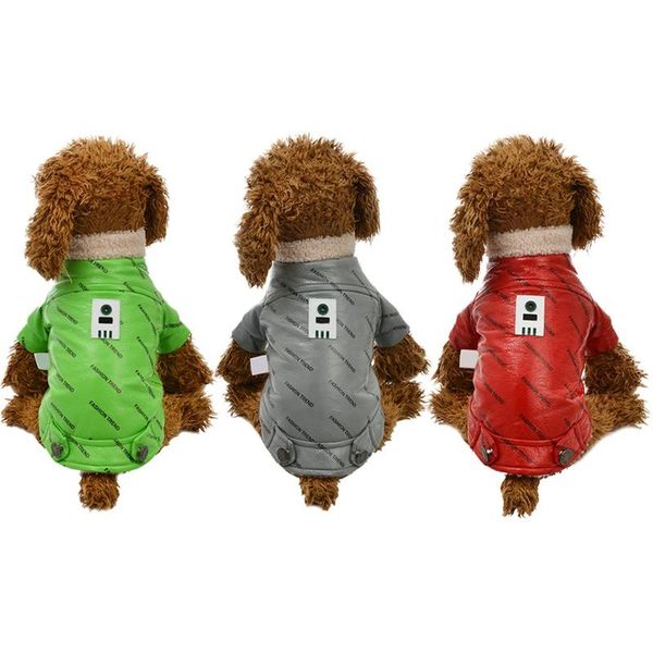 dog apparel xs/s/m/l/xl pet clothes warm costume jacket pu windproof fashionable coat with buttons for autumn and winter
dog apparel xs/s/m/l/xl pet clothes warm costume jacket pu windproof fashionable coat with buttons for autumn and winter