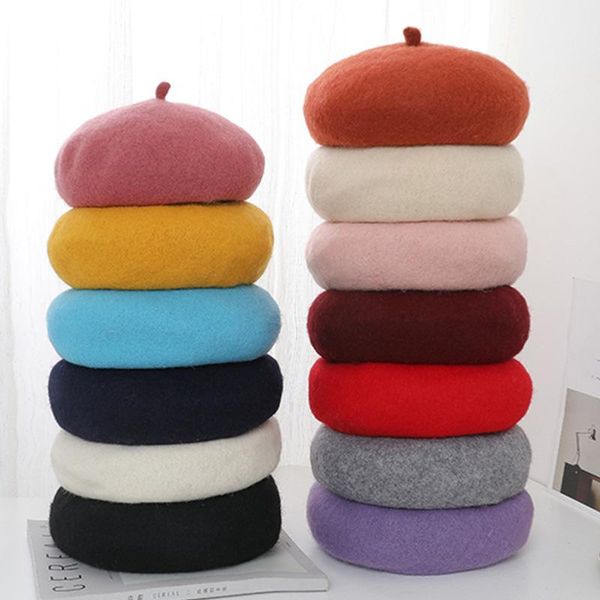 hats, scarves & gloves sets autumn and winter korean all-match wool beret lady retro woolen casual painter hat japanese simple bud tide, Blue;gray
hats, scarves & gloves sets autumn and winter korean all-match wool beret lady retro woolen casual painter hat japanese simple bud tide, Blue;gray