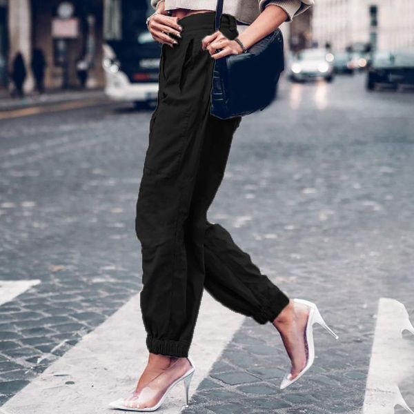 women's pants & capris summer fashion solid color elastic band decorate pocket leisure time trousers loose straight-leg refreshing 2021, Black;white
women's pants & capris summer fashion solid color elastic band decorate pocket leisure time trousers loose straight-leg refreshing 2021, Black;white