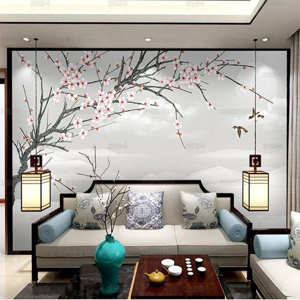 wallpapers chinese wallpaper plum landscape meticulous brush painting of flowers and birds mural tv living room background
wallpapers chinese wallpaper plum landscape meticulous brush painting of flowers and birds mural tv living room background