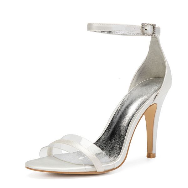 sandals high heels strappy wedding bridal women open toe ankle buckle strap heeled satin formal party dress sandal 4eoe, Black
sandals high heels strappy wedding bridal women open toe ankle buckle strap heeled satin formal party dress sandal 4eoe, Black