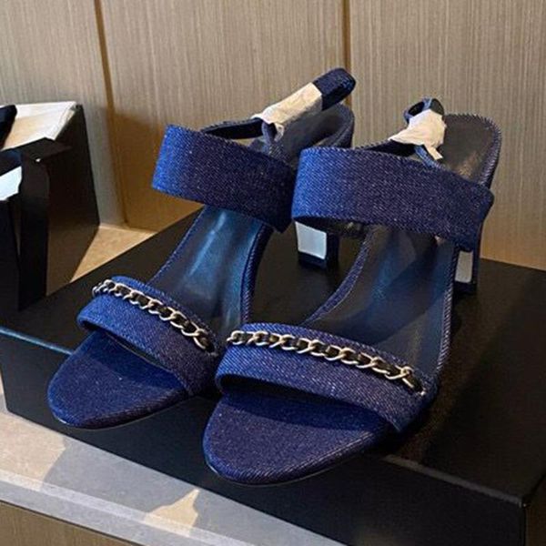 sandals women genuine leather luxury design round toe shoes chain decor classic woman buckle strap high heel, Black
sandals women genuine leather luxury design round toe shoes chain decor classic woman buckle strap high heel, Black