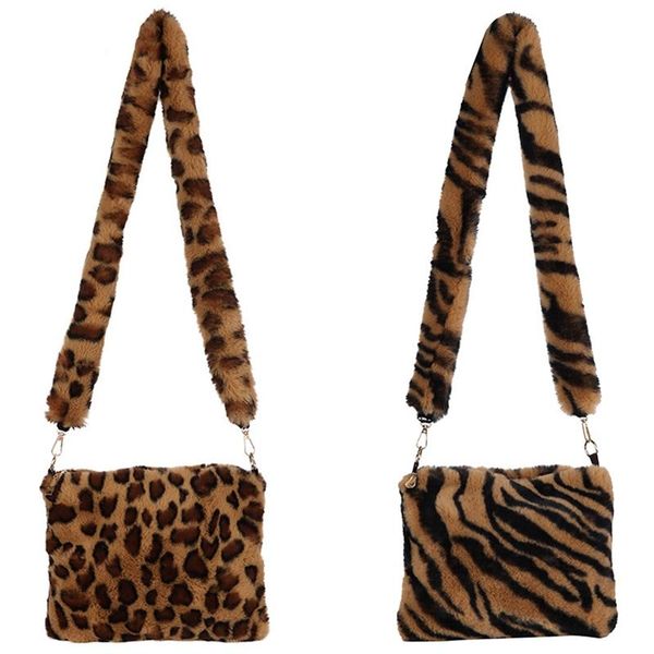 evening bags korean style trendy personality leopard print plush shoulder bag wild girl messenger
evening bags korean style trendy personality leopard print plush shoulder bag wild girl messenger