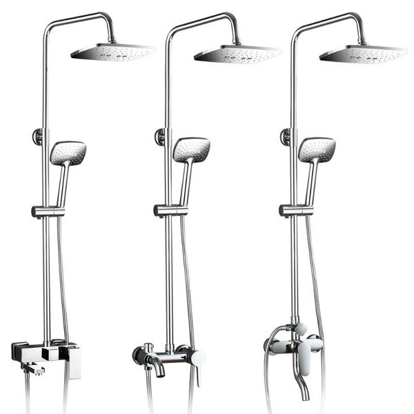 bathroom shower sets set 8 inche head constant temperature mixer and cold faucet 3 functions
bathroom shower sets set 8 inche head constant temperature mixer and cold faucet 3 functions