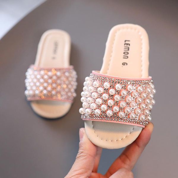 slipper children' pearl word holding shoes, wear 2021 spring and summer beach small fragrance casual girls sandals sweet, Black;grey
slipper children' pearl word holding shoes, wear 2021 spring and summer beach small fragrance casual girls sandals sweet, Black;grey