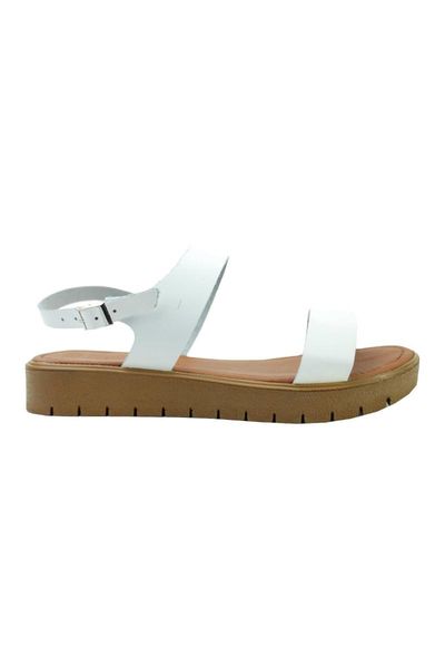 white sandals, Black