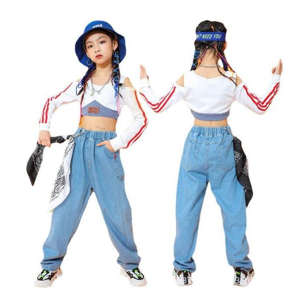 clothing sets kids concert outfits hip hop crop tank cargo jeans pants for girls ballroom street dance costume clothes wear, White
clothing sets kids concert outfits hip hop crop tank cargo jeans pants for girls ballroom street dance costume clothes wear, White