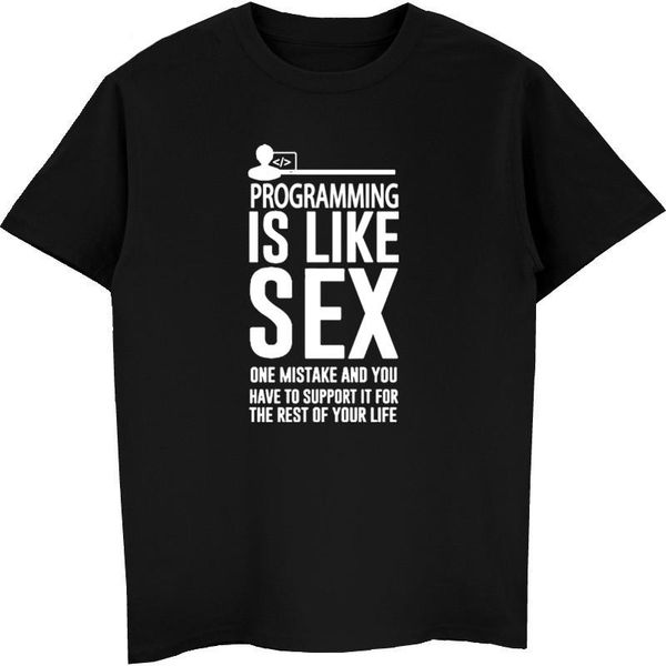 men's t-shirts programmer t shirt home wear exercise loose t-shirt summer o-neck cotton short sleeve tee hip hop streetwear, White;black
men's t-shirts programmer t shirt home wear exercise loose t-shirt summer o-neck cotton short sleeve tee hip hop streetwear, White;black