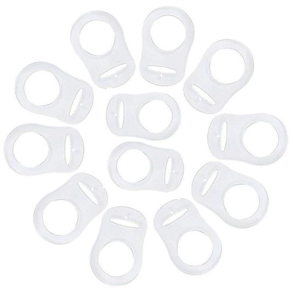 pacifiers# 12pcs silicone baby dummy pacifier holder clip adapter for mam rings soother j2hd
pacifiers# 12pcs silicone baby dummy pacifier holder clip adapter for mam rings soother j2hd