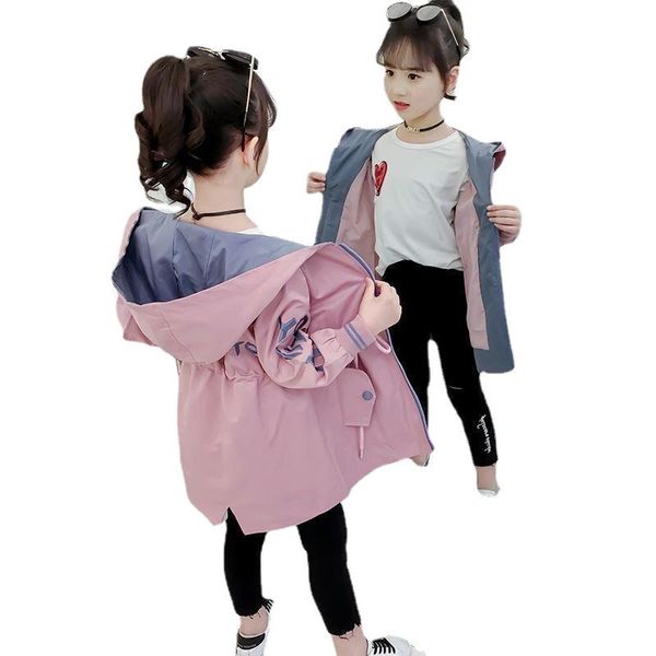 jackets boutique autumn fashion kids girl long trench coats toddler baby outerwear jacket children clothing style windbreak, Blue;gray
jackets boutique autumn fashion kids girl long trench coats toddler baby outerwear jacket children clothing style windbreak, Blue;gray
