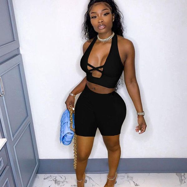 women's tracksuits ueteey summer streetwear bodycon two piece sets women outfits backless sleeveless hollow out halter crop biker short, Gray
women's tracksuits ueteey summer streetwear bodycon two piece sets women outfits backless sleeveless hollow out halter crop biker short, Gray