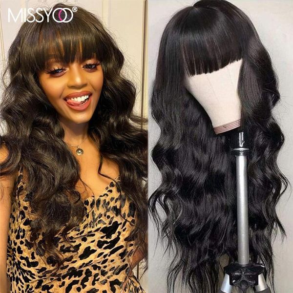 natural color brazilian human hair with bangs body wave for black women full machine made 10-26 inches 180 density bulks1
natural color brazilian human hair with bangs body wave for black women full machine made 10-26 inches 180 density bulks1