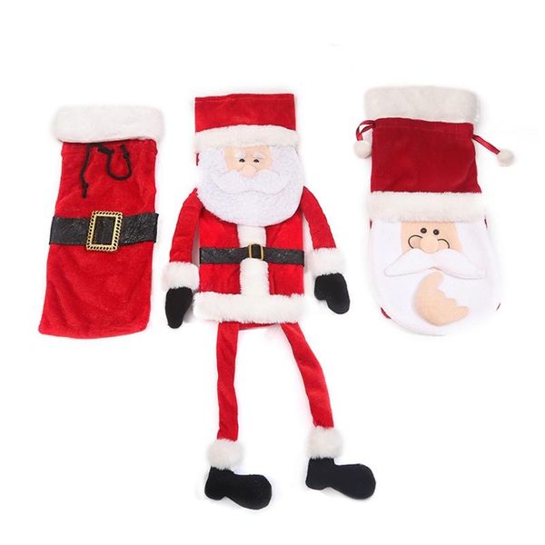christmas decorations funny long leg santa claus wine bottle cover faux fur plush cuff holder drawstring gift bag for xmas party
christmas decorations funny long leg santa claus wine bottle cover faux fur plush cuff holder drawstring gift bag for xmas party