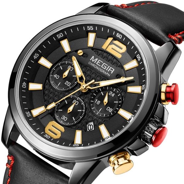 men sport watch waterproof luminous chronograph quartz army military watches clock relogio masculino wristwatches, Slivery;brown
men sport watch waterproof luminous chronograph quartz army military watches clock relogio masculino wristwatches, Slivery;brown