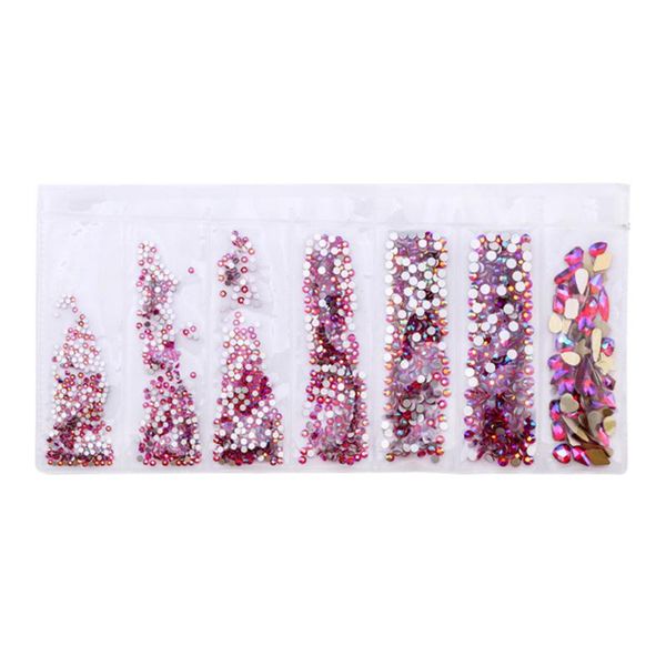nail art decorations 7 grid rhinestones beginners manicure diy mixed size tips decoration glass crafts salon home women girls multifunction, Silver;gold
nail art decorations 7 grid rhinestones beginners manicure diy mixed size tips decoration glass crafts salon home women girls multifunction, Silver;gold