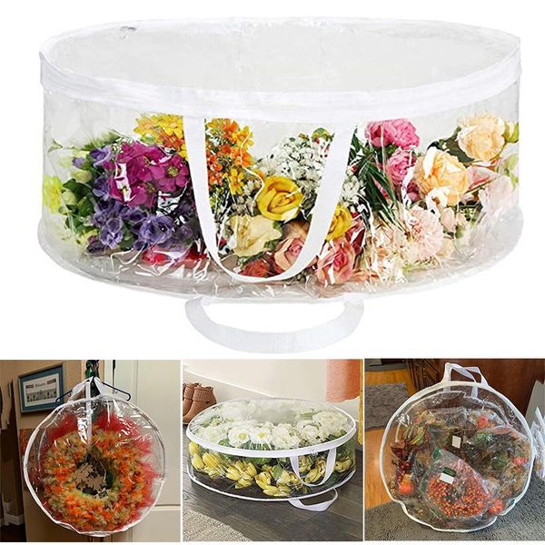 storage bags zipper wreath bag portable christmas garland container multipurpose transparent organizer for home pr sale
storage bags zipper wreath bag portable christmas garland container multipurpose transparent organizer for home pr sale