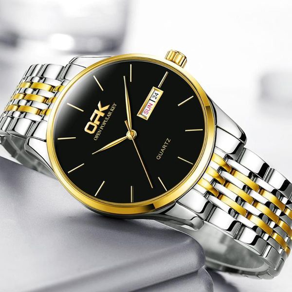 wristwatches men's watch waterproof date clock male watches quartz casual wristwatch stainless business relogio masculino, Slivery;brown
wristwatches men's watch waterproof date clock male watches quartz casual wristwatch stainless business relogio masculino, Slivery;brown