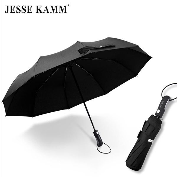 umbrellas jesse kamm arrival fully automatic umbrella strong windproof three-folding small curved hook with word for women men
umbrellas jesse kamm arrival fully automatic umbrella strong windproof three-folding small curved hook with word for women men