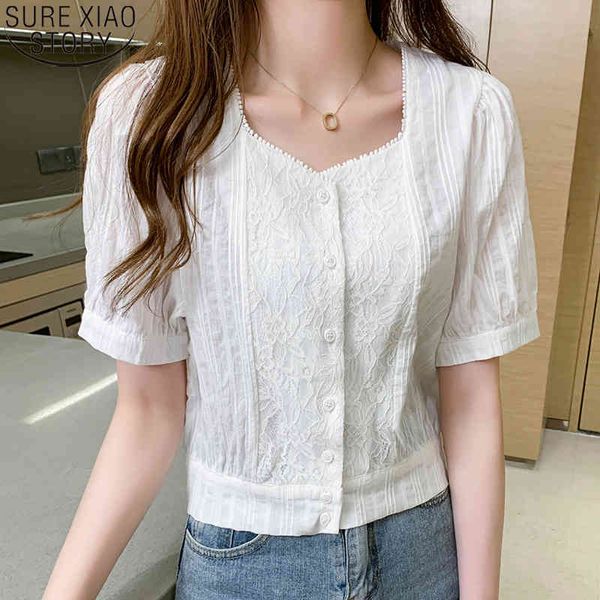 women's blouses & shirts cotton cardigan white summer blusas mujer solid office lady square collar lace blouse 9777 jve5
women's blouses & shirts cotton cardigan white summer blusas mujer solid office lady square collar lace blouse 9777 jve5