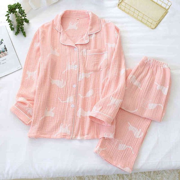 sleepwear women pure viscous cat pajamas couple spring autumn wintersleepwear pink color loose cute lapel casual homewear 21ev e8yh, Black;red
sleepwear women pure viscous cat pajamas couple spring autumn wintersleepwear pink color loose cute lapel casual homewear 21ev e8yh, Black;red