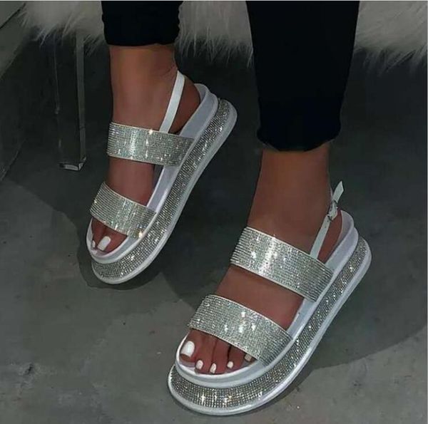 summer 2021 platform women sandals rhinestone shoes buckle women's outdoor leisure all-match flip flop slippers, Black
summer 2021 platform women sandals rhinestone shoes buckle women's outdoor leisure all-match flip flop slippers, Black