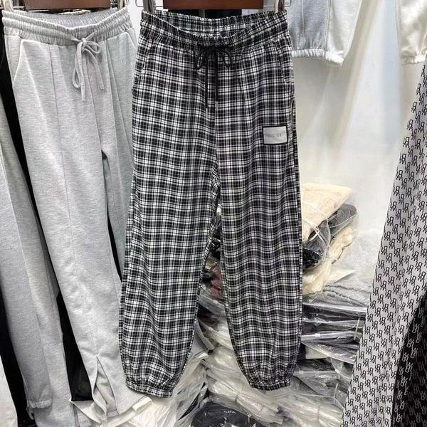 women's pants & capris arrival spring autumn korea fashion women elastic waist plaid harem all-matched casual ankle-length loose t02, Black;white
women's pants & capris arrival spring autumn korea fashion women elastic waist plaid harem all-matched casual ankle-length loose t02, Black;white