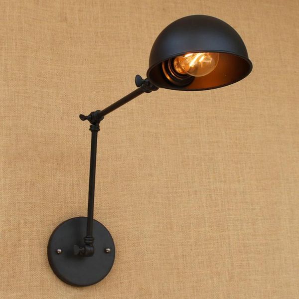 wall lamp loft vintage long swing arm adjustable industrial iron black lamps sconce e27 lights for bedroom bathroom living room
wall lamp loft vintage long swing arm adjustable industrial iron black lamps sconce e27 lights for bedroom bathroom living room