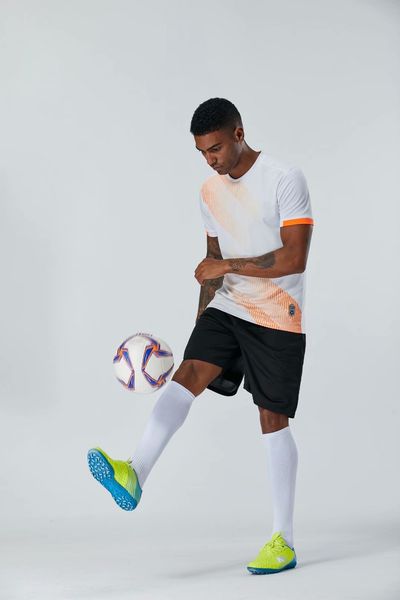 #0159 football uniform men+kids soccer jersey printing team custom track and field sports short-sleeved shirt, Black;yellow
#0159 football uniform men+kids soccer jersey printing team custom track and field sports short-sleeved shirt, Black;yellow