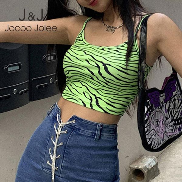 women's tanks & camis jocoo jolee slashes neck sleeveless tank women y2k zebra striped printing elegant vest streetwear crop, White
women's tanks & camis jocoo jolee slashes neck sleeveless tank women y2k zebra striped printing elegant vest streetwear crop, White