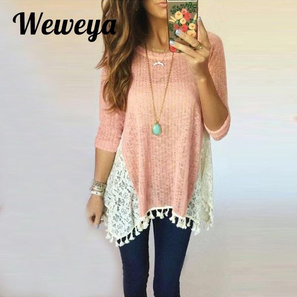 weweya lace blouse 2021 women long sleeve shirts casual loose patchwork blusas femininas camisas mujer women's blouses, White
weweya lace blouse 2021 women long sleeve shirts casual loose patchwork blusas femininas camisas mujer women's blouses, White