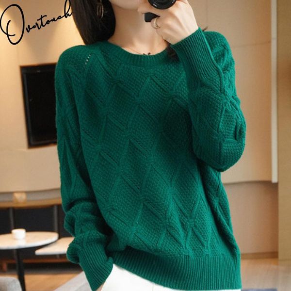 women's sweaters overtouch autumn winter sweater pullovers women plaid oversize loose casual striped basic lady cotton knitted thick w, White;black
women's sweaters overtouch autumn winter sweater pullovers women plaid oversize loose casual striped basic lady cotton knitted thick w, White;black