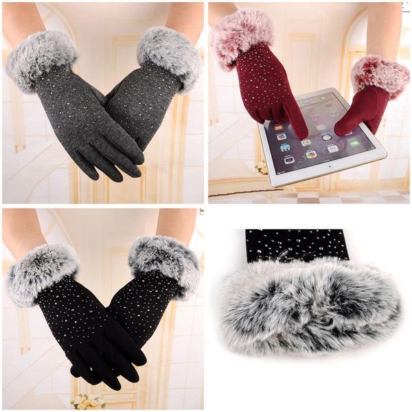 five fingers gloves women full finger faux fur thicken winter warm touch screen mitten female cashmere hand warmer outdoor sport glove, Blue;gray
five fingers gloves women full finger faux fur thicken winter warm touch screen mitten female cashmere hand warmer outdoor sport glove, Blue;gray